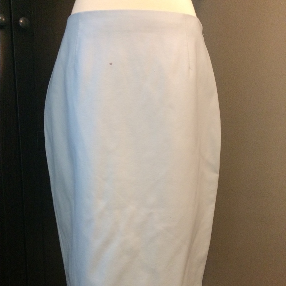 Faux Leather Pencil Skirt